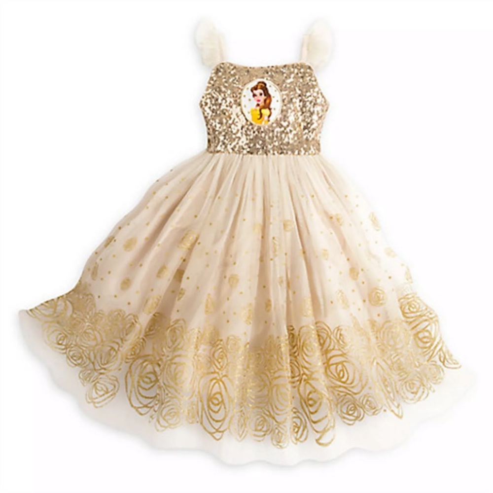 Disney store sparkle belle 7/8 dress